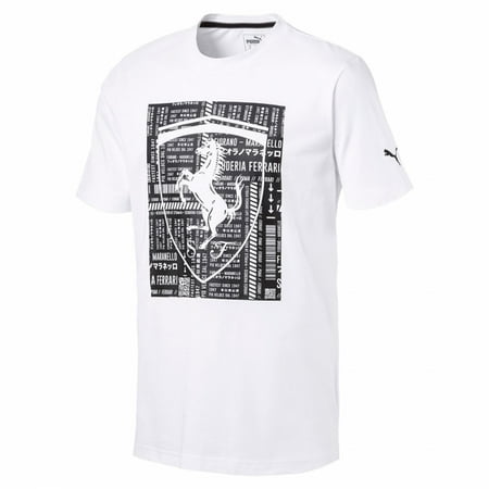 Puma Ferrari SF Big Shield White Tee