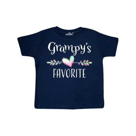 Inktastic Grampys Favorite- Heart Grandchild Gift Toddler Boy or Toddler Girl T-Shirt
Inktastic Grampys Favorite- Heart Grandchild Gift Toddler Boy or Toddler Girl T-Shirt