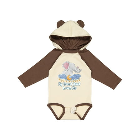 Inktastic My Great Aunt Loves Me Cute Elephants Clouds Moon and Stars Boys or Girls Long Sleeve Baby Bodysuit
Inktastic My Great Aunt Loves Me Cute Elephants Clouds Moon and Stars Boys or Girls Long Sleeve Baby Bodysuit