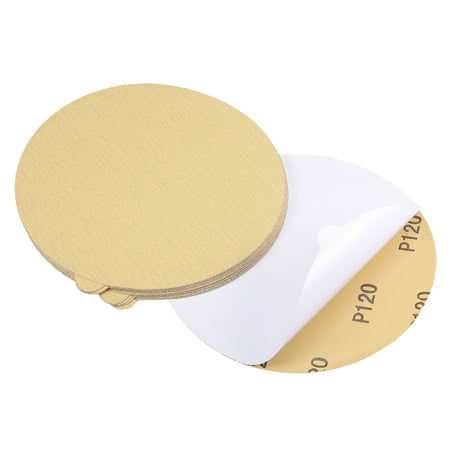 6-Inch PSA Sanding Disc Aluminum Oxide Adhesive Back Sandpaper Yellow 120 Grits 10pcs
6-Inch PSA Sanding Disc Aluminum Oxide Adhesive Back Sandpaper Yellow 120 Grits 10pcs