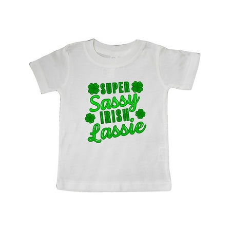 Inktastic Super Sassy Irish Lassy with Green 4 Leaf Clovers Gift Baby Boy or Baby Girl T-Shirt
Inktastic Super Sassy Irish Lassy with Green 4 Leaf Clovers Gift Baby Boy or Baby Girl T-Shirt