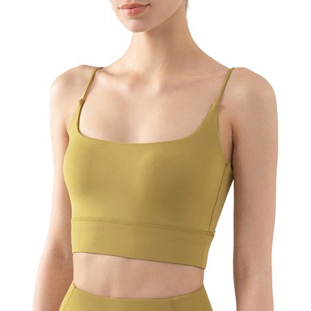 rygai Sports Vest Breathable Gather Comfortable Solid Color Padded Shockproof High Elasticity Low Cut Women Sports Bra for Jogging Yellow XL
rygai Sports Vest Breathable Gather Comfortable Solid Color Padded Shockproof High Elasticity Low Cut Women Sports Bra for Jogging Yellow XL