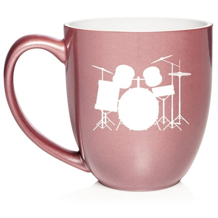 Drum Set Ceramic Coffee Mug Tea Cup Gift for Her Him Friend Coworker Wife Husband (16oz Rose Gold)
Drum Set Ceramic Coffee Mug Tea Cup Gift for Her Him Friend Coworker Wife Husband (16oz Rose Gold)
