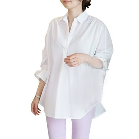 Fsqjgq Womens Sleep Shirt Womens Shirts Long Sleeve Irregular Shirts Mid Length Bottoming Shirts Clothes Breastfeeding Long Sleeve Shirts for Women Cotton White Xl
Fsqjgq Womens Sleep Shirt Womens Shirts Long Sleeve Irregular Shirts Mid Length Bottoming Shirts Clothes Breastfeeding Long Sleeve Shirts for Women Cotton White Xl