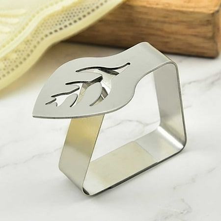 LnjYIGJ New Stainless Steel Tablecloth Tablecloth Clip Leaf Thickened Dining Table Clip Tablecloths 
LnjYIGJ New Stainless Steel Tablecloth Tablecloth Clip Leaf Thickened Dining Table Clip Tablecloths