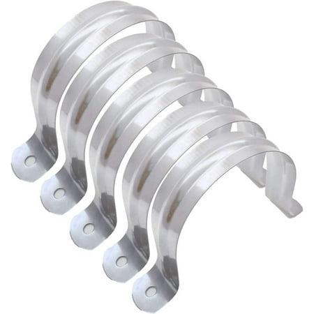 5 Pcs 3inch Rigid Pipe Strap Two Hole Stainless Steel Strap U Bracket Widened Tube Strap Tension Clip Assortment Kit Heavy Duty Pipe Clamp(90mm)
5 Pcs 3inch Rigid Pipe Strap Two Hole Stainless Steel Strap U Bracket Widened Tube Strap Tension Clip Assortment Kit Heavy Duty Pipe Clamp(90mm)