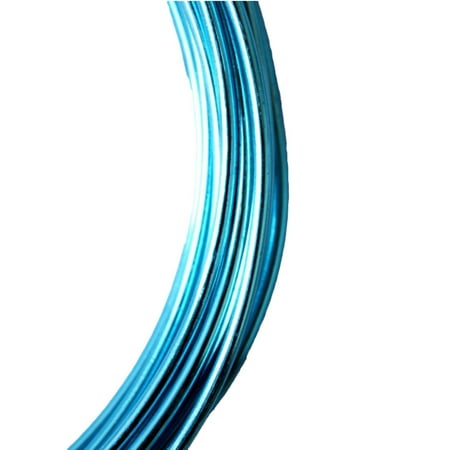 Bendable Cords 1.55mm Assorted Colors Premium Material Aluminum Wires Fool-style Operation DIY Rust-proof Resilience for Crafts lake blue
Bendable Cords 1.55mm Assorted Colors Premium Material Aluminum Wires Fool-style Operation DIY Rust-proof Resilience for Crafts lake blue