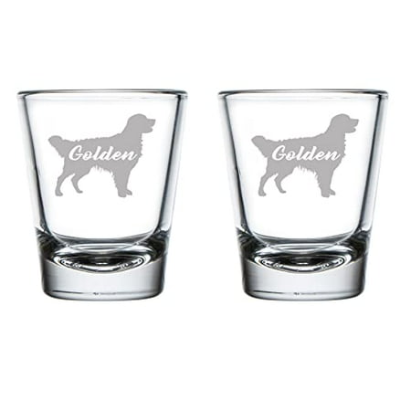 Set of 2 Shot Glasses 1.75oz Shot Glass Golden Retriever Golden 
Set of 2 Shot Glasses 1.75oz Shot Glass Golden Retriever Golden