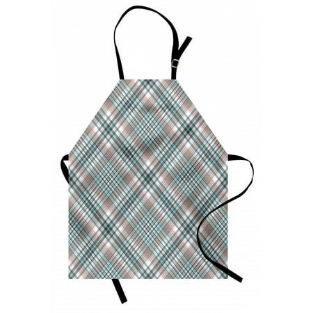Checkered Apron Traditional Pattern with Crosswise Dense Lines Plaid Inspired Unisex Kitchen Bib Apron with Adjustable Neck for Cooking Baking Gardening Grey Pale Blue Pale Pink by Ambesonne
Checkered Apron Traditional Pattern with Crosswise Dense Lines Plaid Inspired Unisex Kitchen Bib Apron with Adjustable Neck for Cooking Baking Gardening Grey Pale Blue Pale Pink by Ambesonne