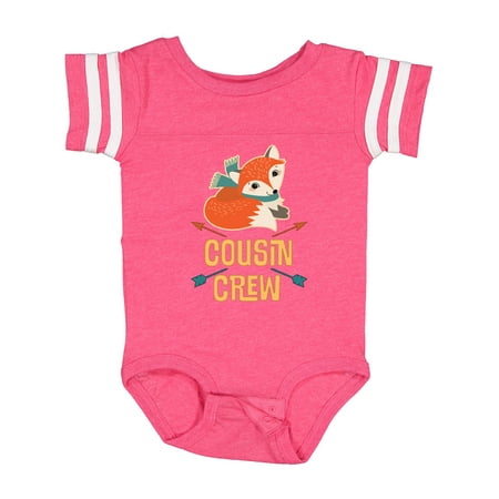 Inktastic Cousin Crew Outfit Fox Gift Baby Boy or Baby Girl Bodysuit