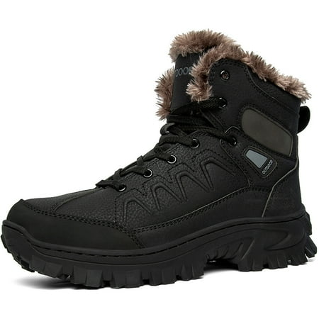 Men‘s Genuine Leather Durable Hiking Mountaineering Boots Winter Warm Fleece Comfortable Lace-Up Snow Boots
Men‘s Genuine Leather Durable Hiking Mountaineering Boots Winter Warm Fleece Comfortable Lace-Up Snow Boots