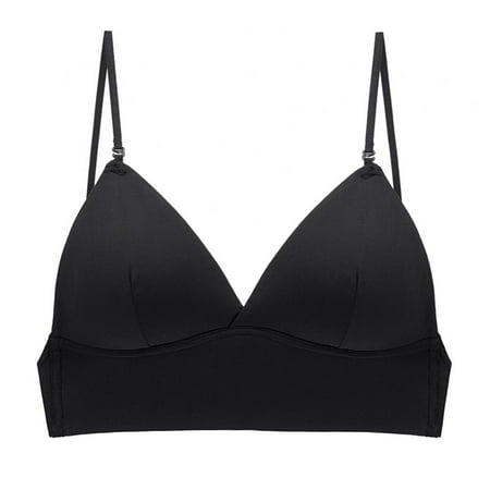 Women Bra Triangle Cup Removable Padded Lingerie U-Shape Backless Underwear Wireless Push Up Seamless Bralette
Women Bra Triangle Cup Removable Padded Lingerie U-Shape Backless Underwear Wireless Push Up Seamless Bralette
