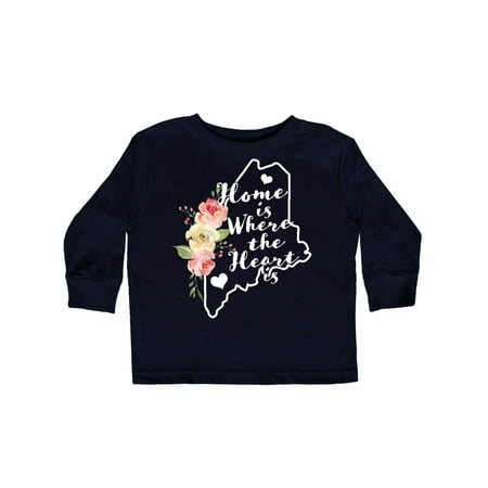 Inktastic Maine Home is Where the Heart is with Watercolor Floral Gift Toddler Boy or Toddler Girl Long Sleeve T-Shirt
Inktastic Maine Home is Where the Heart is with Watercolor Floral Gift Toddler Boy or Toddler Girl Long Sleeve T-Shirt
