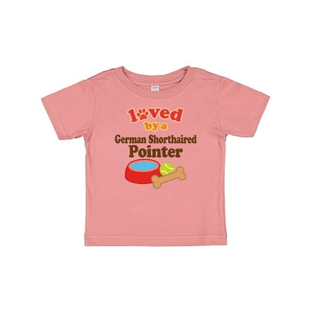 Inktastic German Shorthaired Pointer Loved By A (Dog Breed Gift Baby Boy or Baby Girl T-Shirt
Inktastic German Shorthaired Pointer Loved By A (Dog Breed Gift Baby Boy or Baby Girl T-Shirt