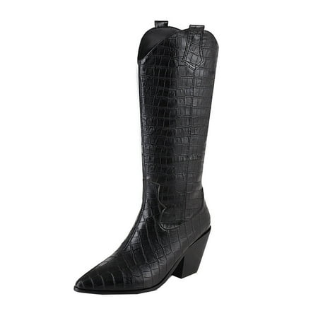 Sentuca Autumn And Winter Warm Plus Size Women s Boots Thick High-heeled Stone Pattern Sleeve Pointed High Boots
Sentuca Autumn And Winter Warm Plus Size Women s Boots Thick High-heeled Stone Pattern Sleeve Pointed High Boots