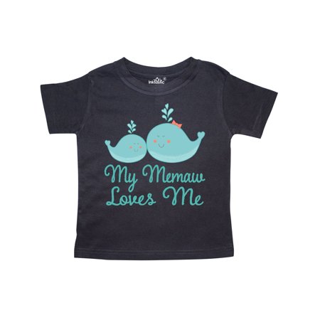 Inktastic Memaw Loves Me Grandchild Whale Gift Toddler Boy or Toddler Girl T-Shirt
Inktastic Memaw Loves Me Grandchild Whale Gift Toddler Boy or Toddler Girl T-Shirt
