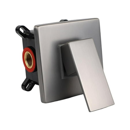 Shower Faucet Mixing Maintenance Elegant Appearance Shower Water Grey