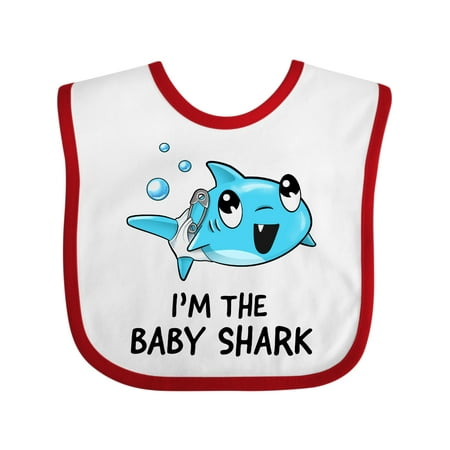 Inktastic I m the Baby Shark- Cute Gift Baby Boy or Baby Girl Bib