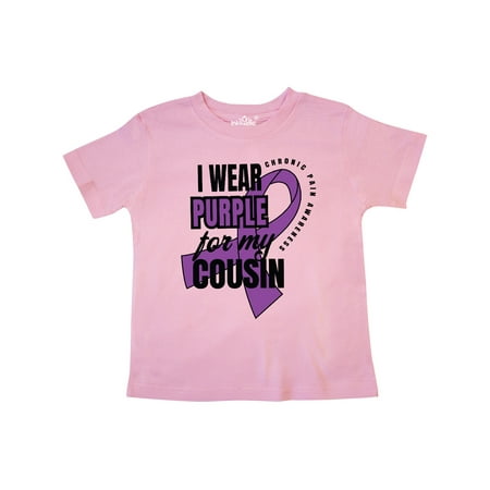 Inktastic Chronic Pain I Wear Purple For My Cousin Gift Toddler Boy or Toddler Girl T-Shirt
Inktastic Chronic Pain I Wear Purple For My Cousin Gift Toddler Boy or Toddler Girl T-Shirt