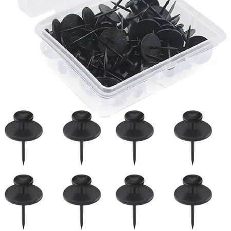 20 Pack Small Nails for Picture Hanging Double-Headed Picture Hangers Nails Wall Nails for Hanging Pictures (Black)
20 Pack Small Nails for Picture Hanging Double-Headed Picture Hangers Nails Wall Nails for Hanging Pictures (Black)