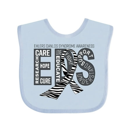 Inktastic EDS- Ehlers Danlos Syndrome Awareness Gift Baby Boy or Baby Girl Bib