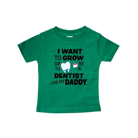 Inktastic I Want To Grow up To Be a Dentist Like My Daddy Gift Baby Boy or Baby Girl T-Shirt
Inktastic I Want To Grow up To Be a Dentist Like My Daddy Gift Baby Boy or Baby Girl T-Shirt
