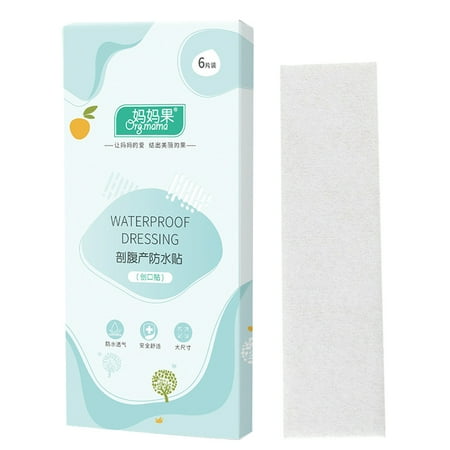 6 Sheets Wound Protective Waterproof Stickers Shower Wound Waterproof Decal