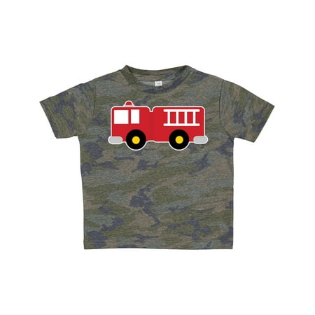 Inktastic Fire Truck Childs Fireman Gift Toddler Boy or Toddler Girl T-Shirt