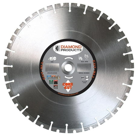 Diamond Products 18 In. X .125 In. X 1 In. Cut-All M16 Dry Segmented High Speed Blade
Diamond Products 18 In. X .125 In. X 1 In. Cut-All M16 Dry Segmented High Speed Blade