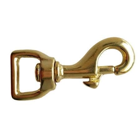 Multi Purpose Brass Swivel Eye Snap Spring Clip Buckle for Scuba Diving