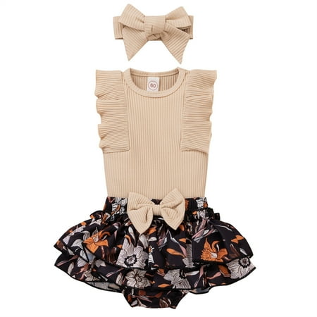 Zukuco Newborn Baby Girl Clothes Ruffle Sleeve Romper Bodysuit Floral Shorts Pants Headband Baby Outfit Set
Zukuco Newborn Baby Girl Clothes Ruffle Sleeve Romper Bodysuit Floral Shorts Pants Headband Baby Outfit Set