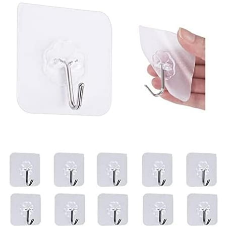 10pcs Strong Self Adhesive Door Wall Hangers Transparent Hooks Suction Heavy Load Rack Cup Sucker
10pcs Strong Self Adhesive Door Wall Hangers Transparent Hooks Suction Heavy Load Rack Cup Sucker
