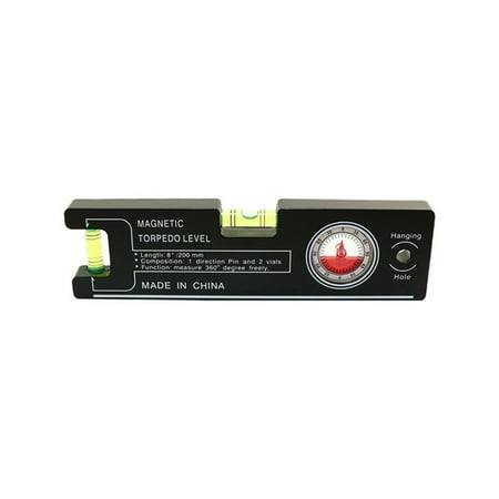 Magnetic Angle Slope Measure Instrument Spirit Level Bubble Ruler Measure Tool
Magnetic Angle Slope Measure Instrument Spirit Level Bubble Ruler Measure Tool