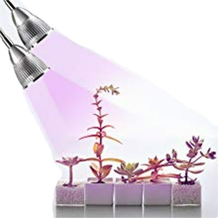 Dual Head 60W Sunlike LED Grow Light Growing Lamp for Indoor Plant Bloom Flower