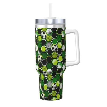 Uemuo Soccer1 Print 40oz Ice Bully With Handle And Straw Stainless Steel Vacuum Insulated Cup And 2 In 1 Straw Lid Insulated Travel Tumbler
Uemuo Soccer1 Print 40oz Ice Bully With Handle And Straw Stainless Steel Vacuum Insulated Cup And 2 In 1 Straw Lid Insulated Travel Tumbler