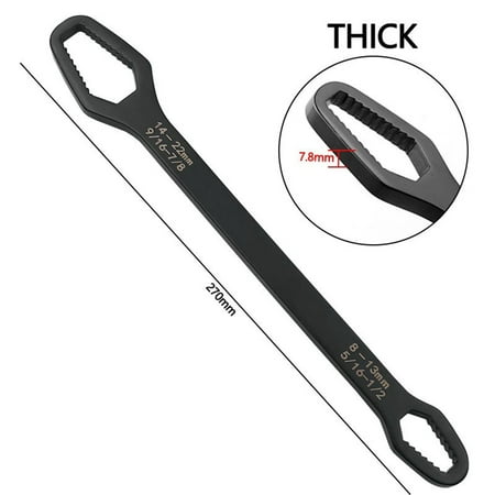 KIHOUT Promotion Universal Torx Wrench Double-Head Self-Tightening Wrench 8mm-22mm Self-Tightening Universal Wrench Repair Tools
KIHOUT Promotion Universal Torx Wrench Double-Head Self-Tightening Wrench 8mm-22mm Self-Tightening Universal Wrench Repair Tools