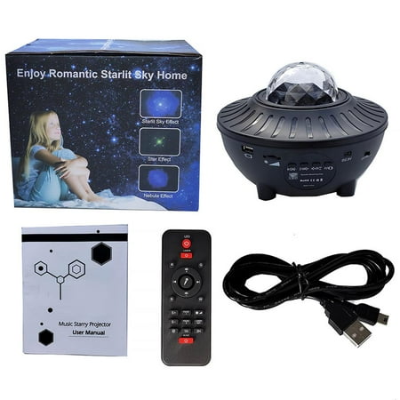 LED Music Starry Sky Projection Light LED Bluetooth Light With Remote Control USB Cable
LED Music Starry Sky Projection Light LED Bluetooth Light With Remote Control USB Cable