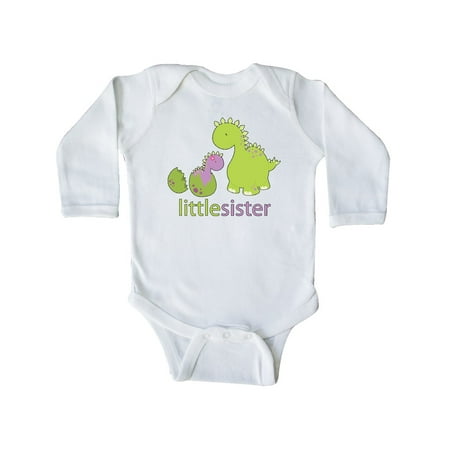 Inktastic Little Sister Purple Gift Baby Girl Long Sleeve Bodysuit
Inktastic Little Sister Purple Gift Baby Girl Long Sleeve Bodysuit