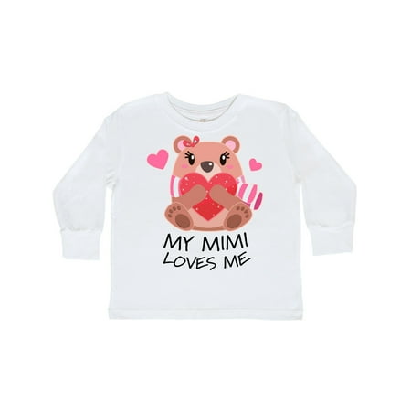 Inktastic My Mimi Loves me- bear and hearts Gift Toddler Boy or Toddler Girl Long Sleeve T-Shirt
Inktastic My Mimi Loves me- bear and hearts Gift Toddler Boy or Toddler Girl Long Sleeve T-Shirt