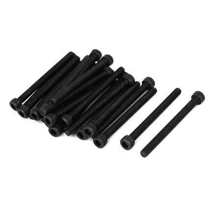 M6 x 60mm Full Thread Hex Socket Cap Head Screws Bolts 25 Pcs