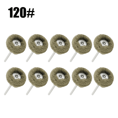 RANMEI 10pcs Abrasive Wheel Nylon Buffing Brush Grinding Wheel Rotary Tool 3mm Shank
RANMEI 10pcs Abrasive Wheel Nylon Buffing Brush Grinding Wheel Rotary Tool 3mm Shank