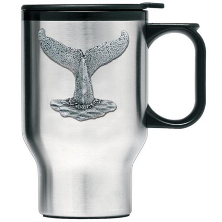 heritage metalworks tm4057 whale tail travel mug