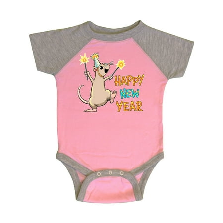 Inktastic Happy New Year Rat with Sparklers in Party Hat Gift Baby Boy or Baby Girl Bodysuit
Inktastic Happy New Year Rat with Sparklers in Party Hat Gift Baby Boy or Baby Girl Bodysuit