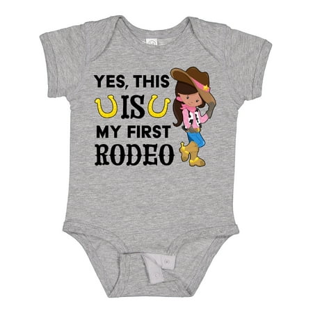 Inktastic Yes This is My First Rodeo- Cowgirl in Hat and Boots Gift Baby Girl Bodysuit
Inktastic Yes This is My First Rodeo- Cowgirl in Hat and Boots Gift Baby Girl Bodysuit