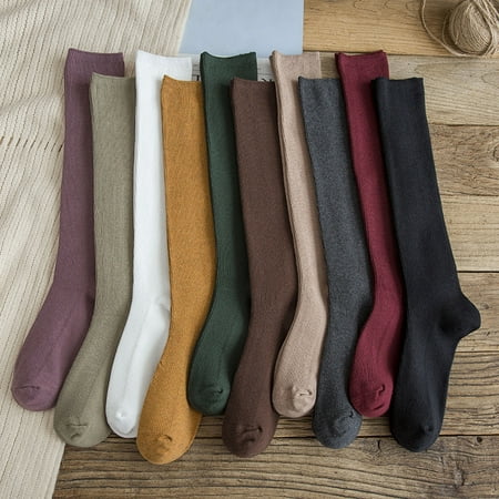 rygai 1 Pair Women Long Socks Soft High Elasticity Solid Color Thick Anti-slip Warm Casual Striped Texture Women Socks Winter Accessory Dark Green
rygai 1 Pair Women Long Socks Soft High Elasticity Solid Color Thick Anti-slip Warm Casual Striped Texture Women Socks Winter Accessory Dark Green