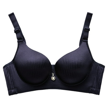 Liveday Push-up Bra Ultra-Thick Sponge Brassiere Wheel-Free 3/4 Cup Bra with Wide Shoulder Strap for Daily New
Liveday Push-up Bra Ultra-Thick Sponge Brassiere Wheel-Free 3/4 Cup Bra with Wide Shoulder Strap for Daily New