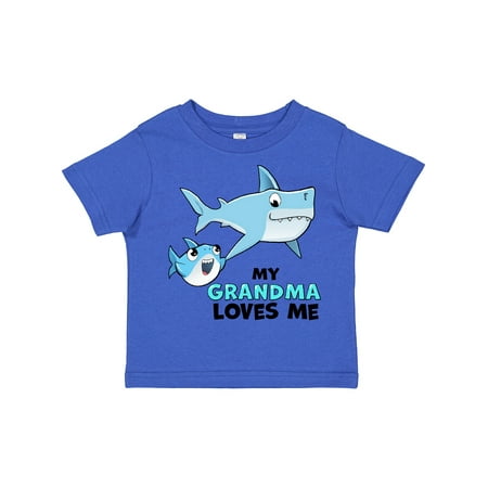 Inktastic My Grandma Loves Me with Cute Sharks Gift Toddler Boy or Toddler Girl T-Shirt
Inktastic My Grandma Loves Me with Cute Sharks Gift Toddler Boy or Toddler Girl T-Shirt