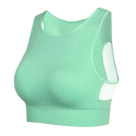 Big Clearance! Women s Quick-drying Bra Mesh Stitching Breathable Vest Running Fitness Padded Bra Exercise Yoga Bra Green L
Big Clearance! Women s Quick-drying Bra Mesh Stitching Breathable Vest Running Fitness Padded Bra Exercise Yoga Bra Green L