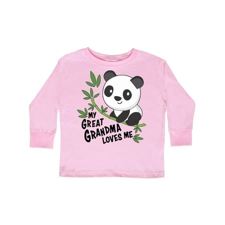 Inktastic My Great Grandma Loves Me- cute panda Gift Toddler Boy or Toddler Girl Long Sleeve T-Shirt
Inktastic My Great Grandma Loves Me- cute panda Gift Toddler Boy or Toddler Girl Long Sleeve T-Shirt