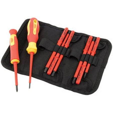 Draper 05721 Ergo Plus Vde Screwdriver Set With Interchangeable Blades 10 Piece
Draper 05721 Ergo Plus Vde Screwdriver Set With Interchangeable Blades 10 Piece